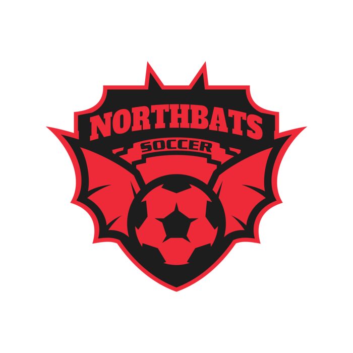 North bats Tournament Soccer logo template Thumbnail