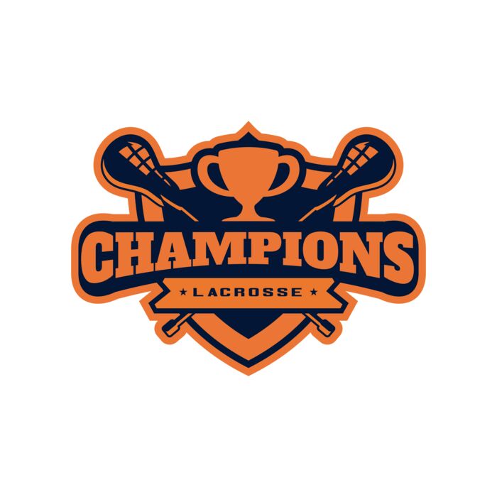 Champions Lacrosse Logo Template Thumbnail