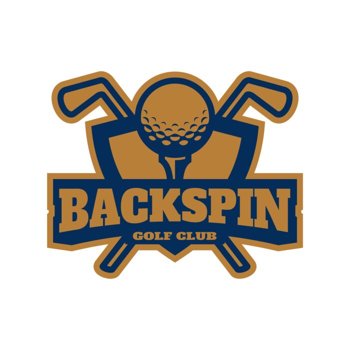 Backspin Golf Club logo template Thumbnail