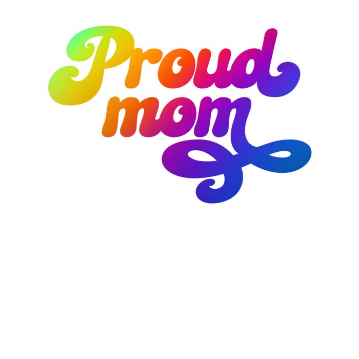 Proud Mom Pride T Shirt Thumbnail