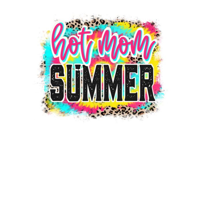 Neon Hot Mom Summer T Shirt Thumbnail