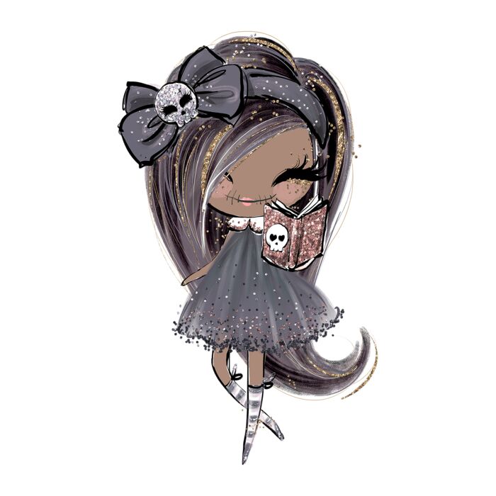 Girl 2 Witch Dark skin 1 Thumbnail