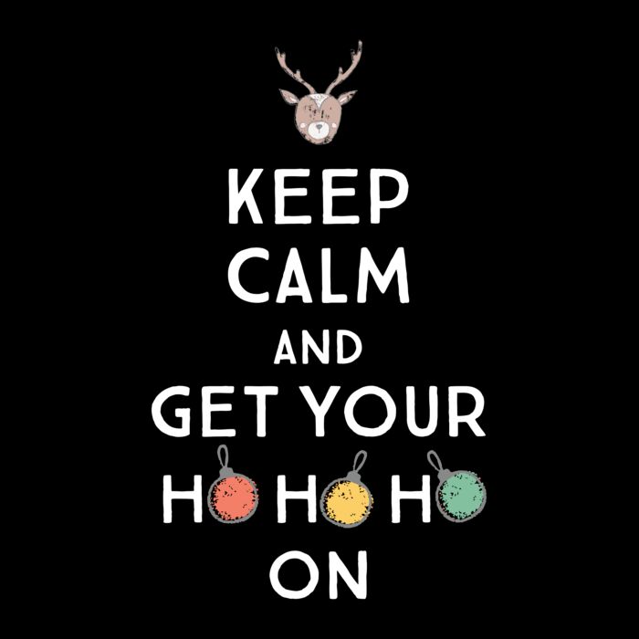 Keep Calm and Get Your Hohoho On 1 white letters Thumbnail