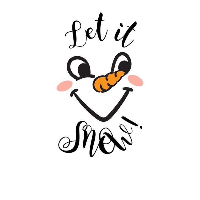 LetItSnow SnowmanFace Thumbnail