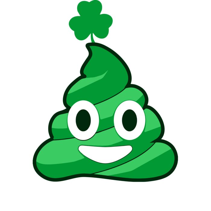 Irish Emoji Curvy Collection V Neck Thumbnail