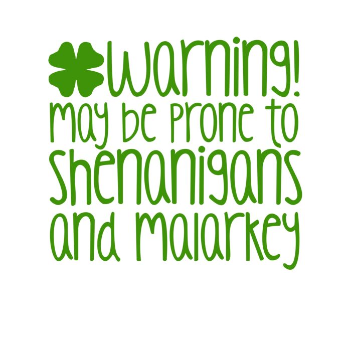 Irish Warning T Shirt Heather Black Thumbnail