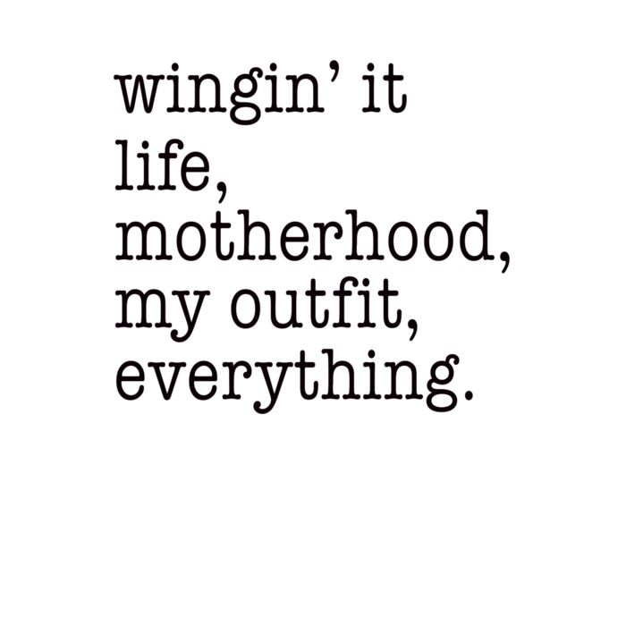 Wingin  Motherhood Crew Neck T Shirt Thumbnail