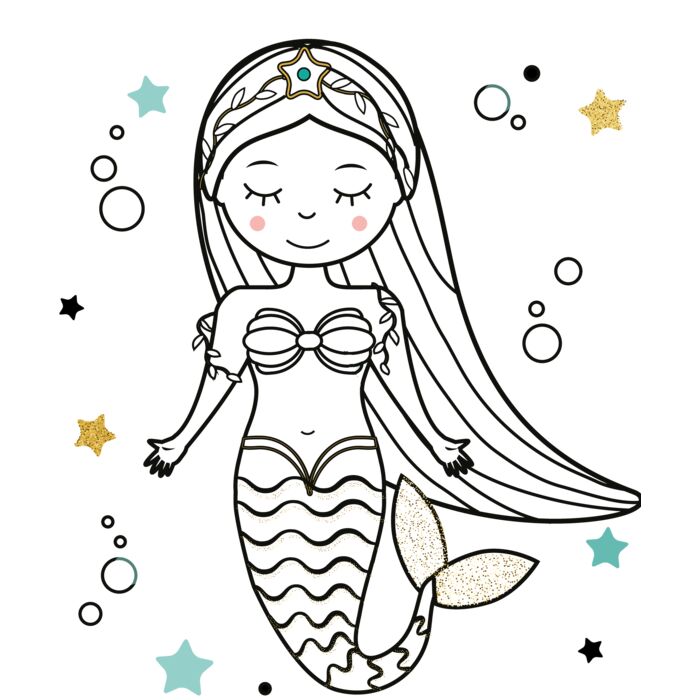 Mermaid  KIDS    Color Your SOUL  Thumbnail