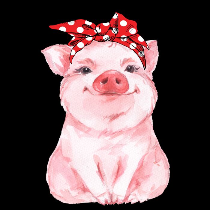 Bandana Pig Kids Thumbnail