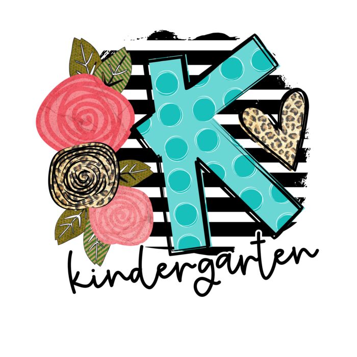 Leopard Stripe Grade Youth T Shirt Kindergarten Thumbnail