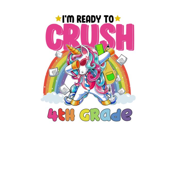 Unicorn Crush 4th Grade T Shirt Thumbnail