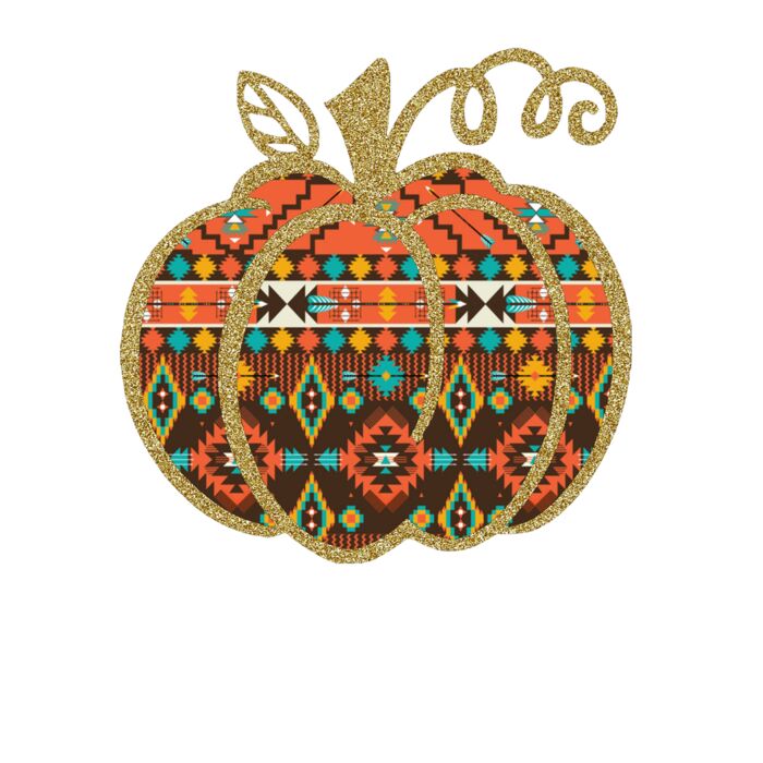 Southwestern Pumpkin Lightweight Hoodie Thumbnail