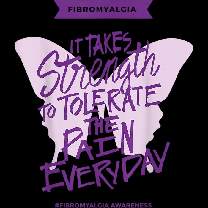 Fibromyalgia It takes strength everyday   Fibro Awareness T Shirt Thumbnail