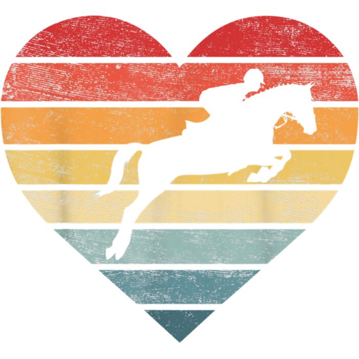 Retro Sunset Horse Lover Rider Equestrian Horseman Gifts T Shirt Thumbnail