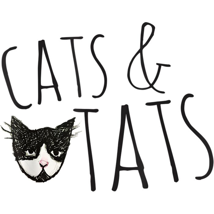 Cats and Tats t shirt cat tattoo lover tee shirt Cats  Tats Thumbnail