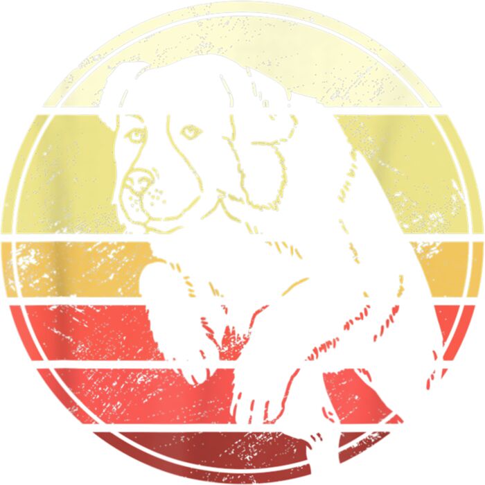 Landseer Dog Retro Vintage T Shirt Thumbnail