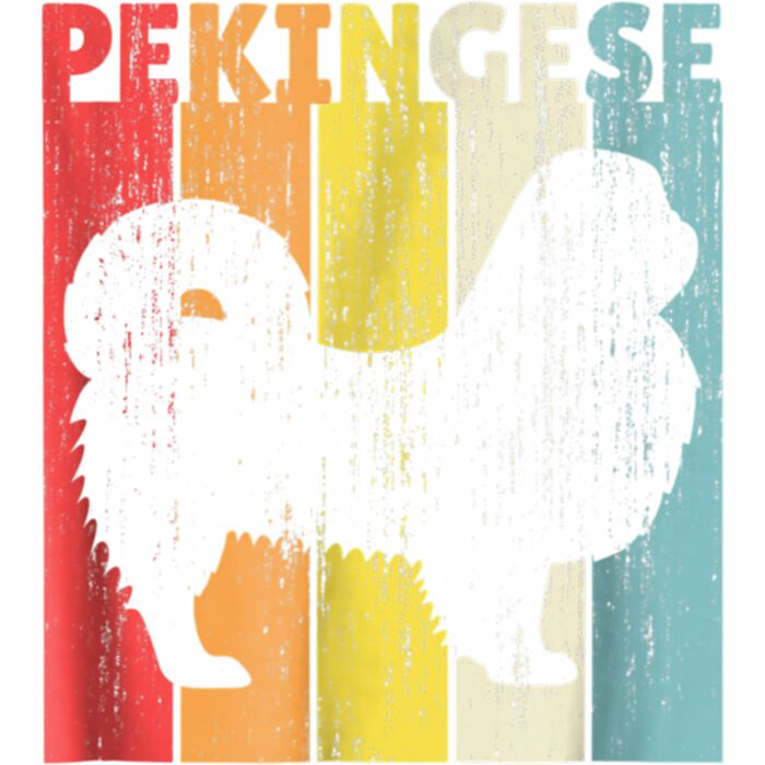 Pekingese Vintage T Shirt Dog Retro Style Gift Thumbnail