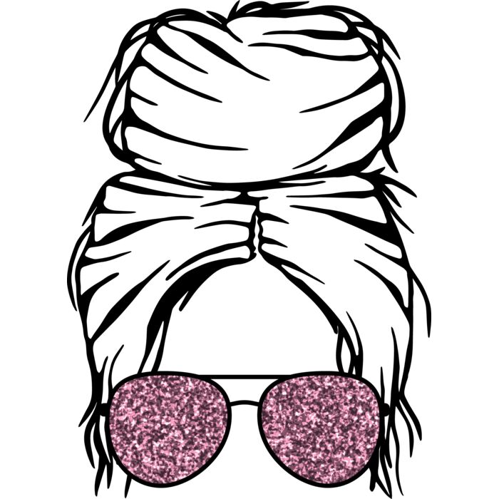 CF   Messy bun Glitter  3  Thumbnail