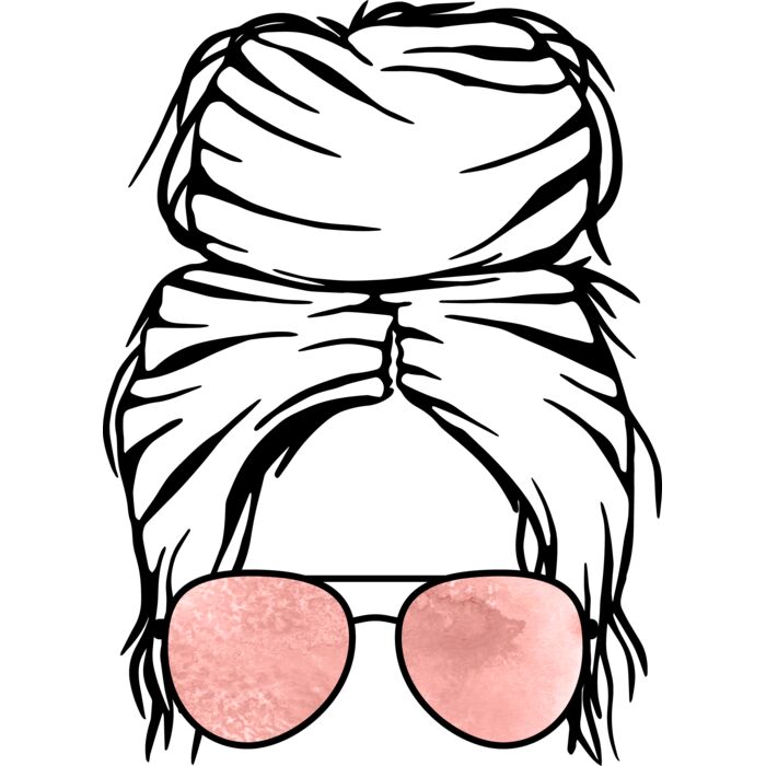 CF   Messy bun Watercolor  11  Thumbnail