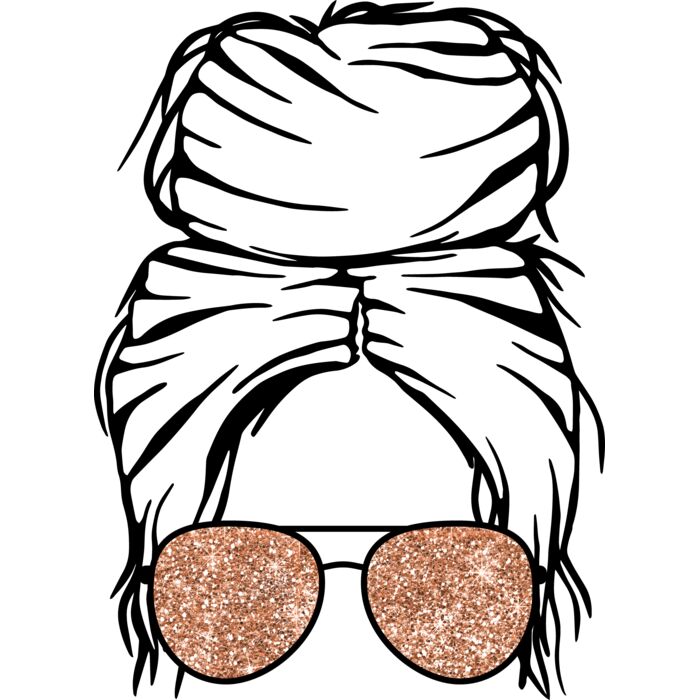 CF   Messy bun Glitter  4  Thumbnail