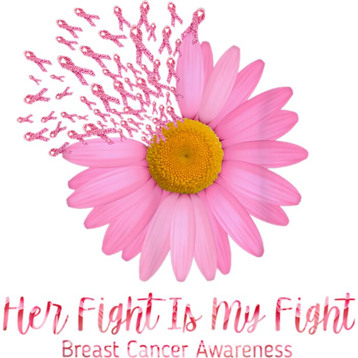 Her Fight Is My Fight Breast Cancer Awareness T Shirt Thumbnail