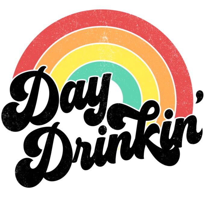 Day Drinking Rainbow Distressed Thumbnail