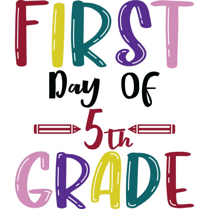 First Day Of 5th Grade Thumbnail