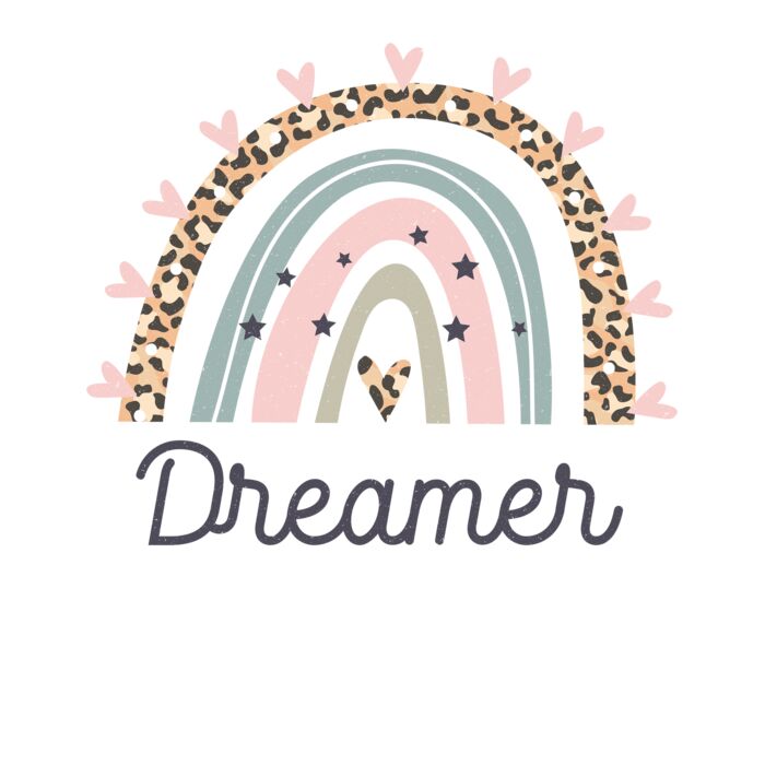 dreamer rainbow  tie dye Thumbnail