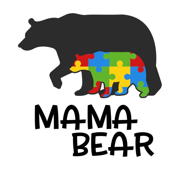 AUTISM MAMA BEAR Thumbnail