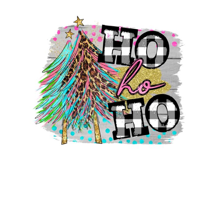 HO HO HO PINK TREES Thumbnail