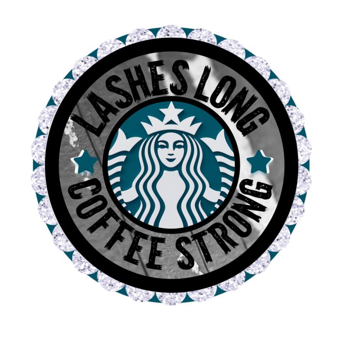 LASHES LONG COFFEE STRONG CIRCLE Thumbnail