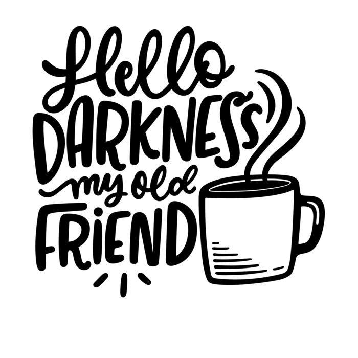 Hello Darkness  Coffee Thumbnail