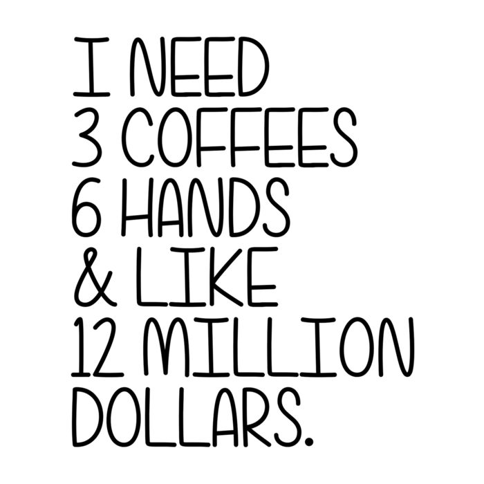 I Need Three Coffees Thumbnail