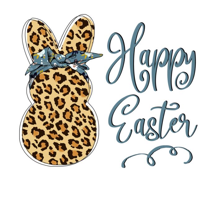 leopard happy easter Thumbnail
