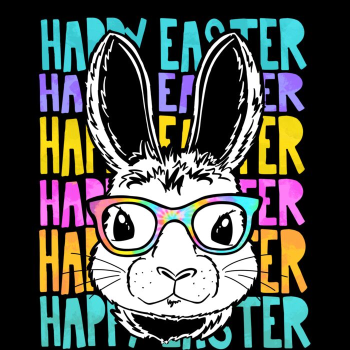 HAPPY EASTER BUNNY STACKED Thumbnail