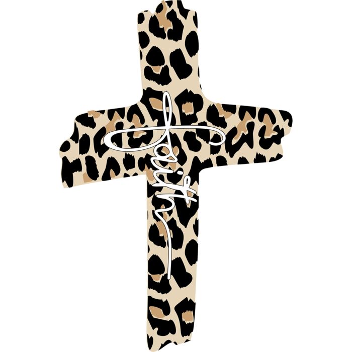 LEOPARD FAITH CROSS Thumbnail