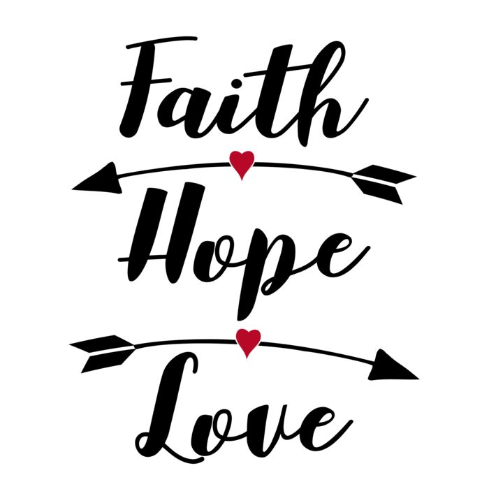 FAITH HOPE LOVE ARROWS Thumbnail