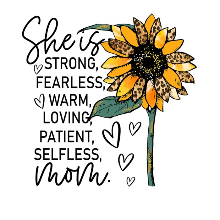 Selfless Mom Sunflower Thumbnail