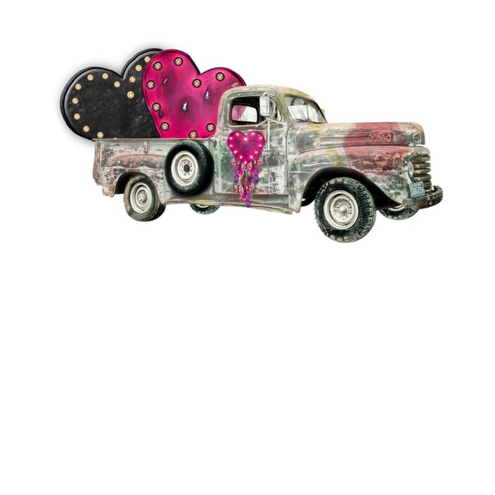 Heart Vintage Truck Thumbnail