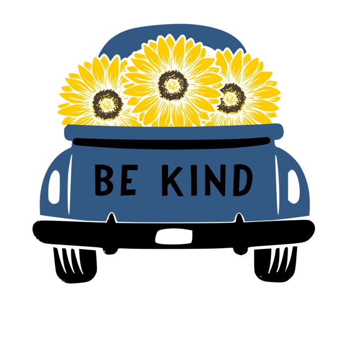 SUNFLOWER TRUCK  BE KIND Thumbnail