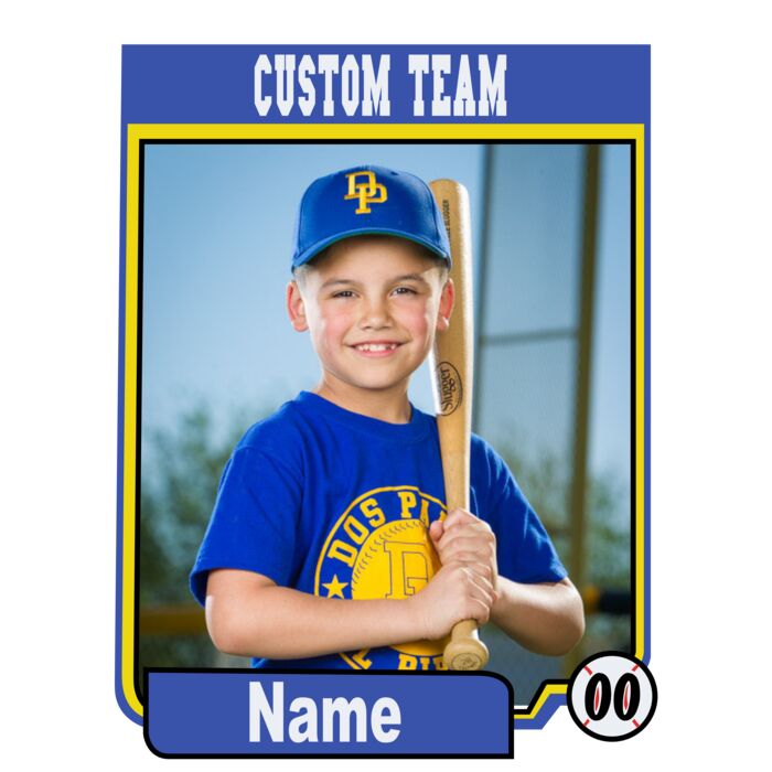 Custom Photo Baseball Template #1 Thumbnail