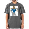 16x20 PRINT AREA Garment-Dyed Crewneck T-Shirt Thumbnail