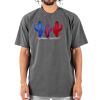 16x20 PRINT AREA Garment-Dyed Crewneck T-Shirt Thumbnail