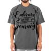 16x20 PRINT AREA Garment-Dyed Crewneck T-Shirt Thumbnail