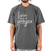 16x20 PRINT AREA Garment-Dyed Crewneck T-Shirt Thumbnail