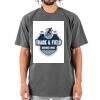 16x20 PRINT AREA Garment-Dyed Crewneck T-Shirt Thumbnail