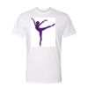 16X20 PRINT AREA Unisex CVC T-Shirt Thumbnail