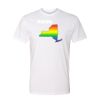 16X20 PRINT AREA Unisex CVC T-Shirt Thumbnail