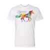 16X20 PRINT AREA Unisex CVC T-Shirt Thumbnail