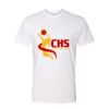 16X20 PRINT AREA Unisex CVC T-Shirt Thumbnail